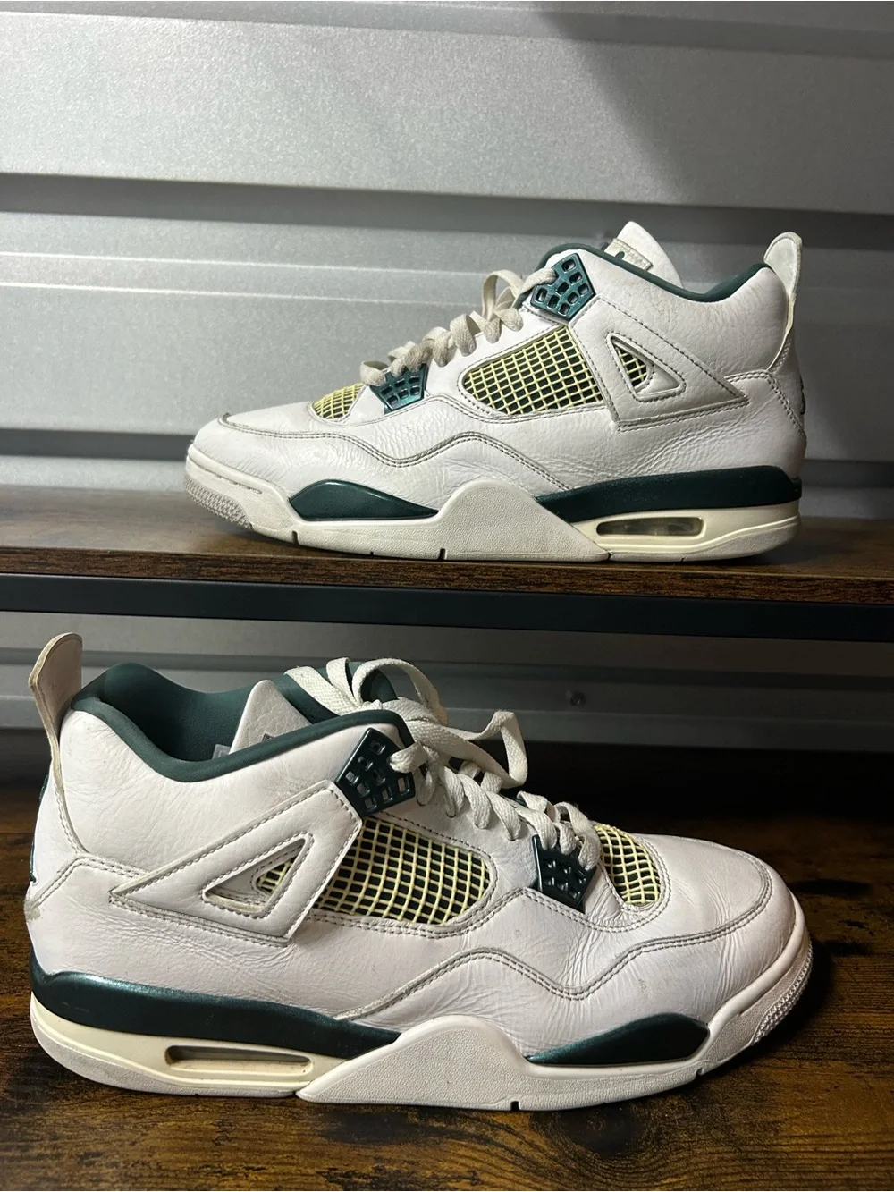 Size 11.5 - Air Jordan 4 Retro Oxidized Green